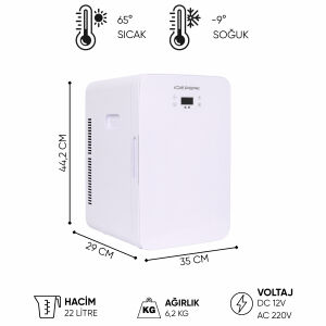 Termoelektrikli Buzdolabı - IcePeak ChillCUBE - 22 lt - 300738