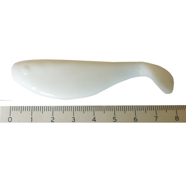 Silikon Balık Yem - Savex - 8cm - Beyaz