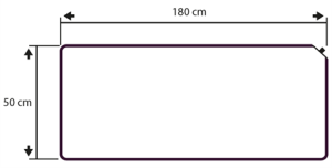 Trimm Hiker Şişme Mat - Gri