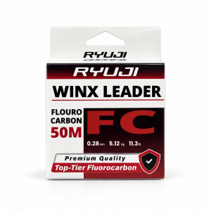 Fluorocarbon Lider Misina - Ryuji Winx Leader - 50 mt - 0,28mm
