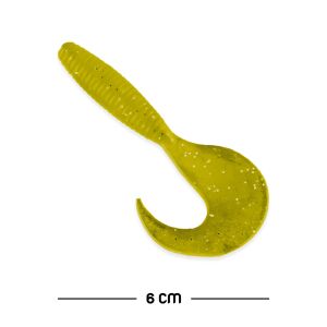 Silikon Kurt Yem - 60mm - Hardal - Yumy (18065-SM024-07)