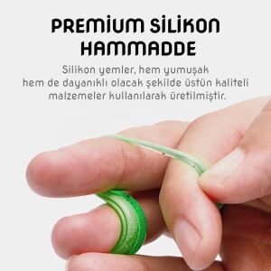 Silikon Kurt Yem - 60mm - Hardal - Yumy (18065-SM024-07)
