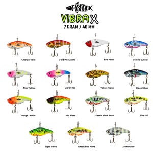 Vibrasyon Yem - LRF/Spin Jig - Fishack VibraX - 7g 40mm