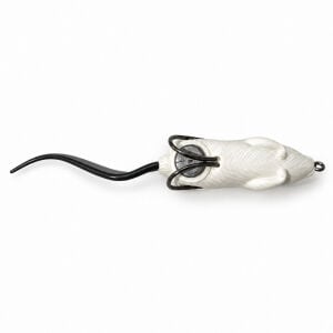 Silikon Fare - 15g 70mm - Fishack RatX - UV Boyalı - Black White