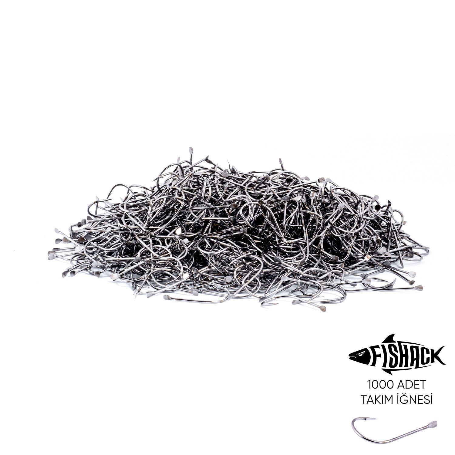 Olta İğnesi - Fishack 505 - No: 1/0  (1000'li Paket)