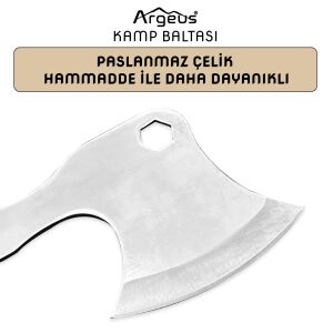 Argeus Taşıma Kılıflı Kamp Baltası
