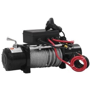 Lianda Elephant 12000 lb Çelik Halatlı Off-Road 4x4 Elektrikli Vinç 12V