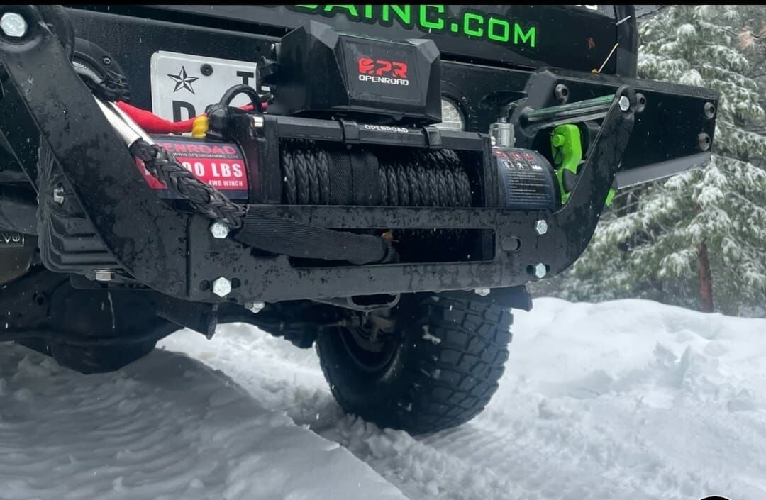 OPENROAD Vinç Montaj tablası Ön/Arka tampon