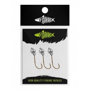 Mafsallı Jighead - Hareketli Kurşunlu İğne - Fishack - 7 Gram - 3'lü Paket