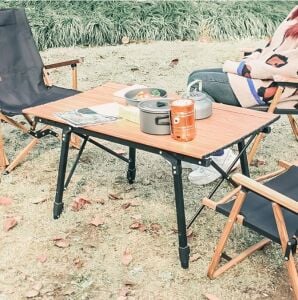 Madfox Moonlite Yükseklik Ayarlı Katlanır Kamp Masası