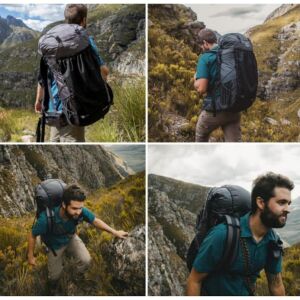 Naturehike Rock 40+5 Lt Hiking Sırt Çantası