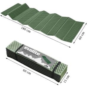 Evolite UltraLight Comfort Katlanır Mat - Haki