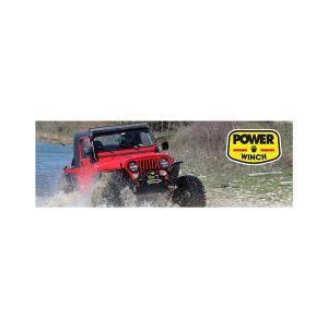 Power Winch 13500 lb Sentetik Halatlı Off-Road 4x4 Elektrikli Vinç 12V
