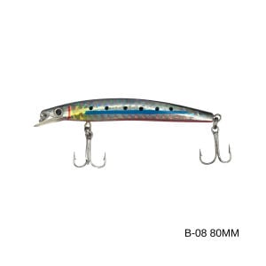 Maket Balık - Kurşun Arkası Rapala - 8cm 5gr - Sea Bose B-08