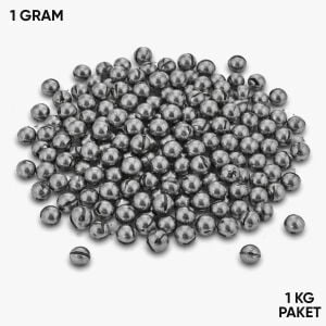 Kıstırma Yarma Kurşun - Kesikli Olta Kurşunu - 1 Gram (1 KG)
