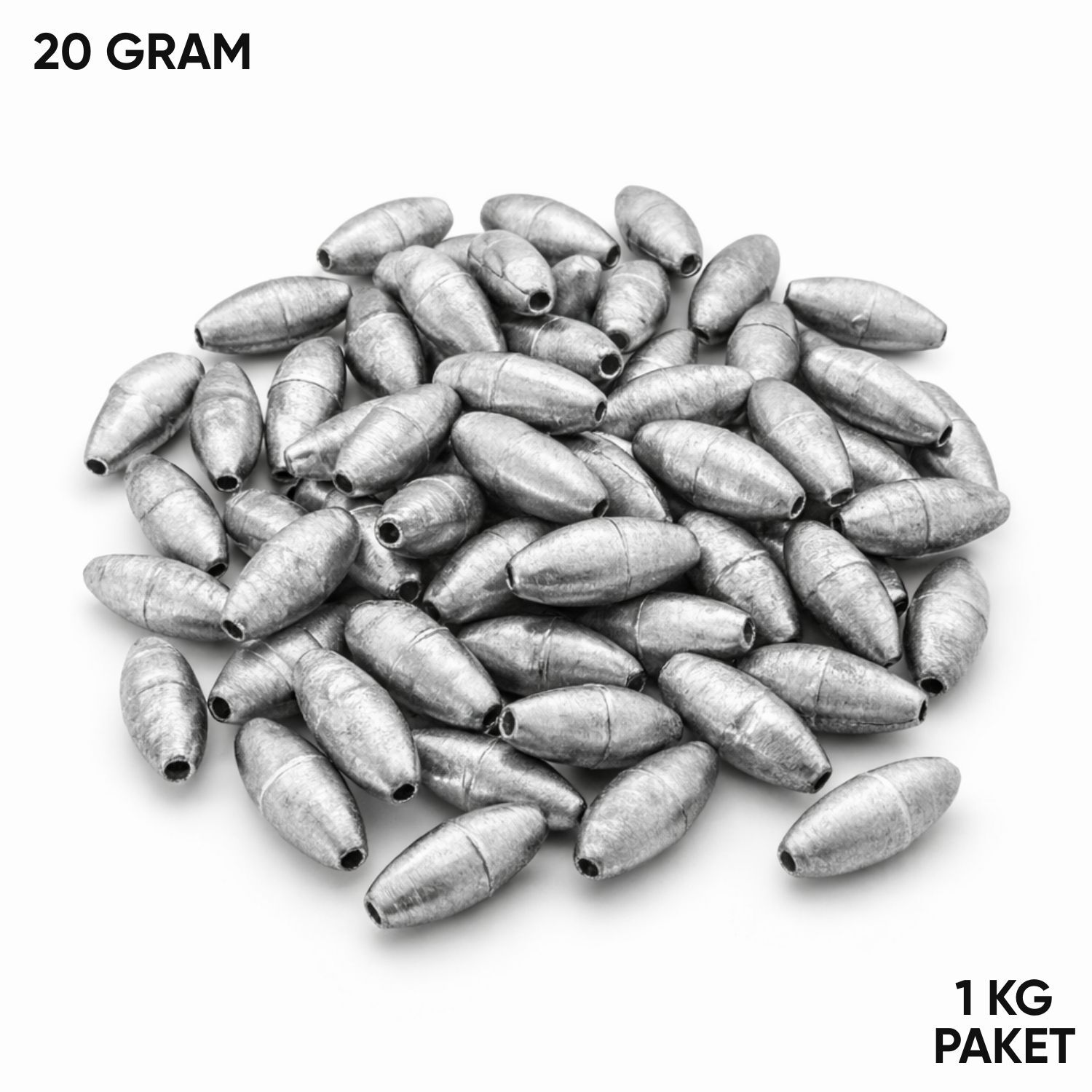 Gezer Olta Kurşunu - Zeytin Kurşun - 20 Gram - 1KG